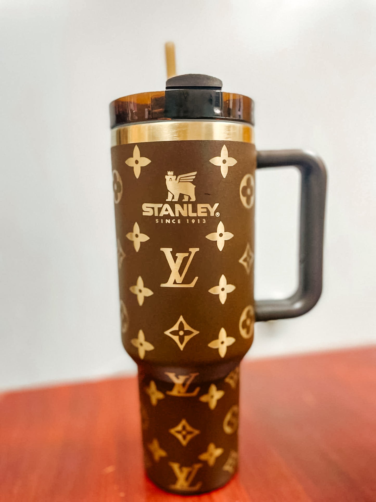 Brown + Gold Cup