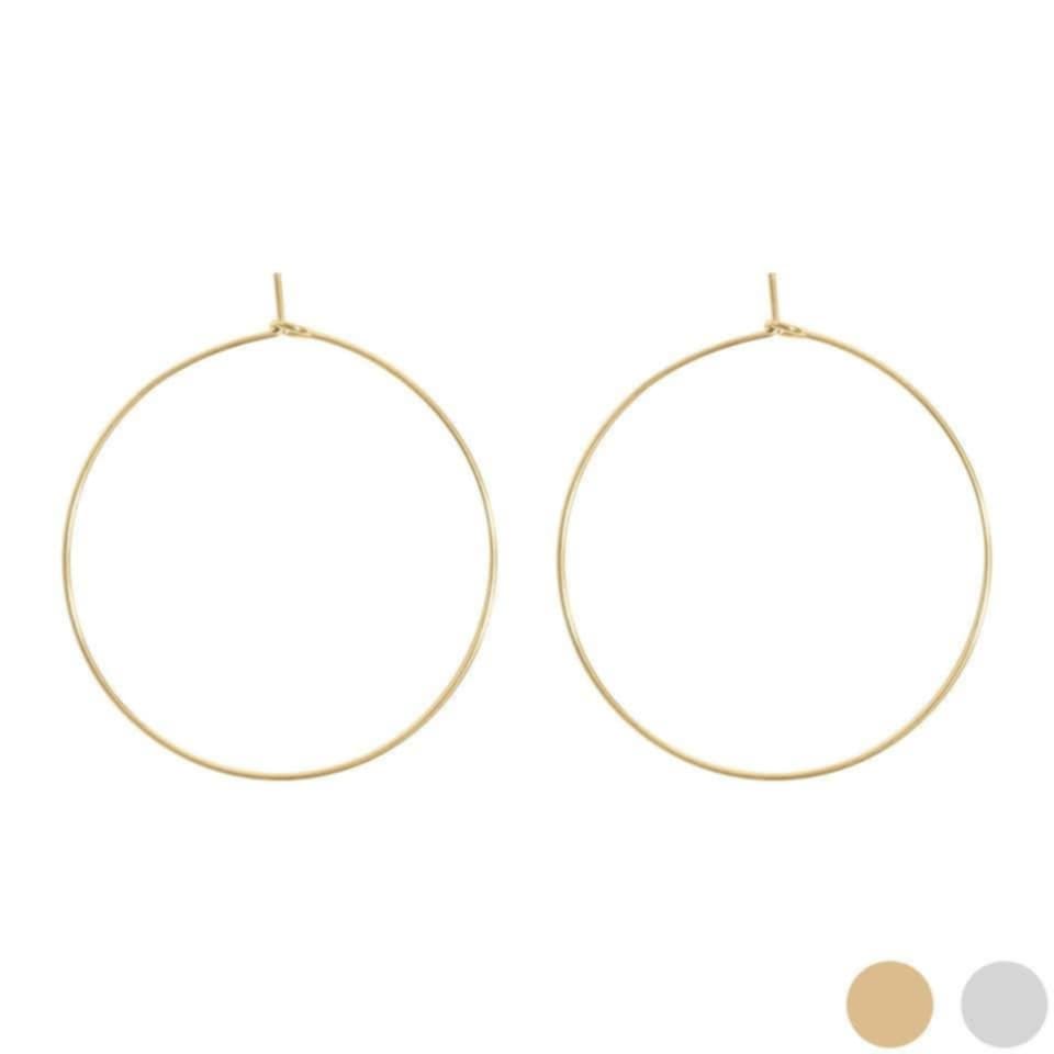 Create Earrings (Gold)