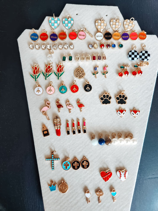 Gold Charms (Letters + More)
