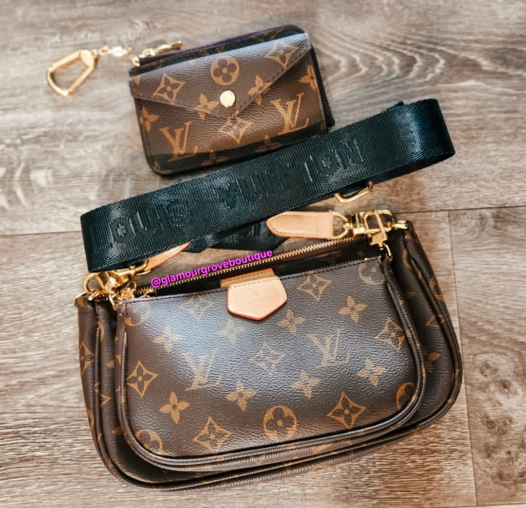 Brown Bag + Wallet